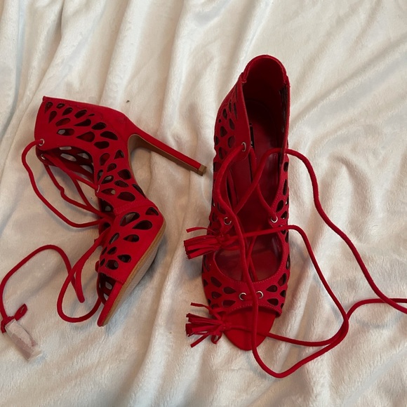 Zara heels red - Picture 2 of 4